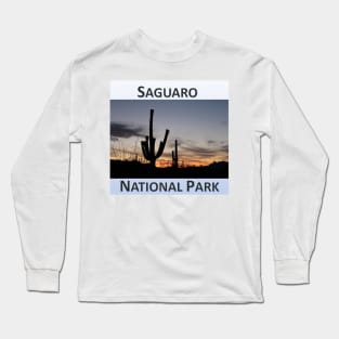 Saguaro National Park Sunrise Long Sleeve T-Shirt